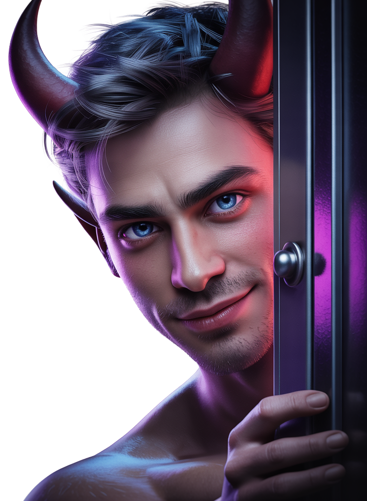 Diable en vacances - homme