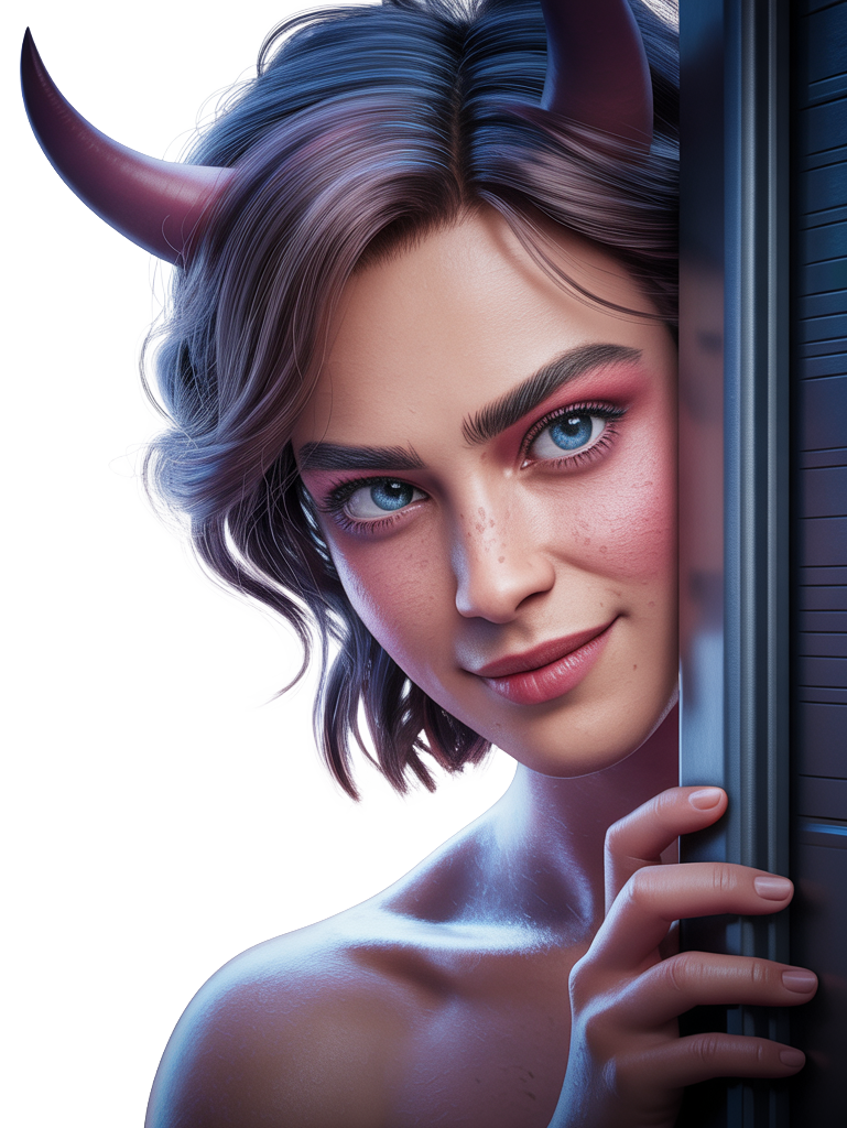 Diable en vacances - femme