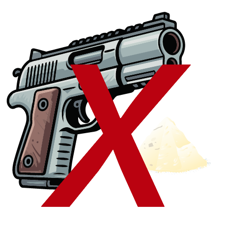 Armes & drogues Interdits